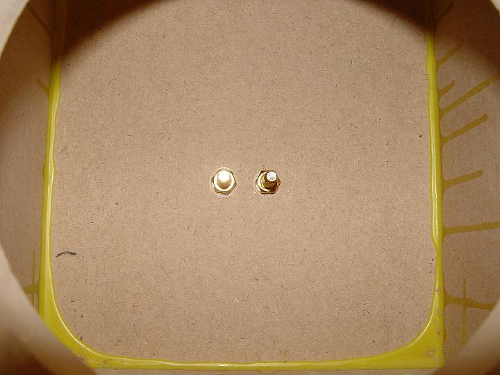 DSC02355.jpg - They are even pre-drilled for cheesey binding posts that hold to the wooden box.
